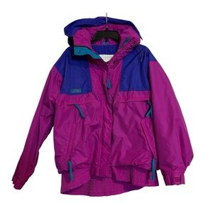 Columbia Purple and Blue Women's Jacket